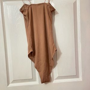 BOOHOO Nude Bodysuit